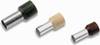 Embout simple d'extrémité de câble Cimco 18 0998 0.5 mm² x 8 mm partiellement isolé blanc 100 pc(s)