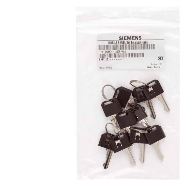 Siemens 6AV6574-1AG04-4AA0 - Clé de rechange type10 pour interrupteur à clé Mobile-0