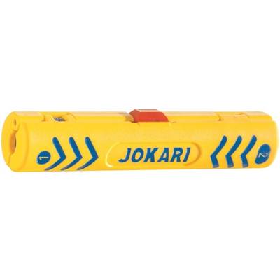 Jokari 30600 Secura Coaxi No.1 Dénudeur de câble adapté pour câbles coaxiaux, Câbles ronds en PVC 4.8 à 7.5 mm  RG58, RG