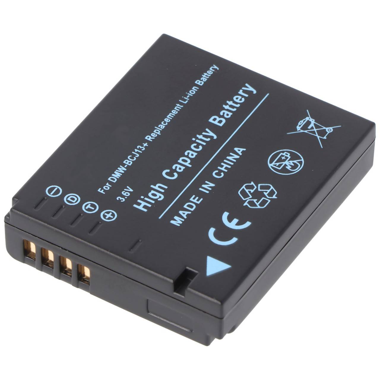 Batterie compatible pour Panasonic DMW-BCJ13E, DMC-LX5, DMW-BCJ13-0