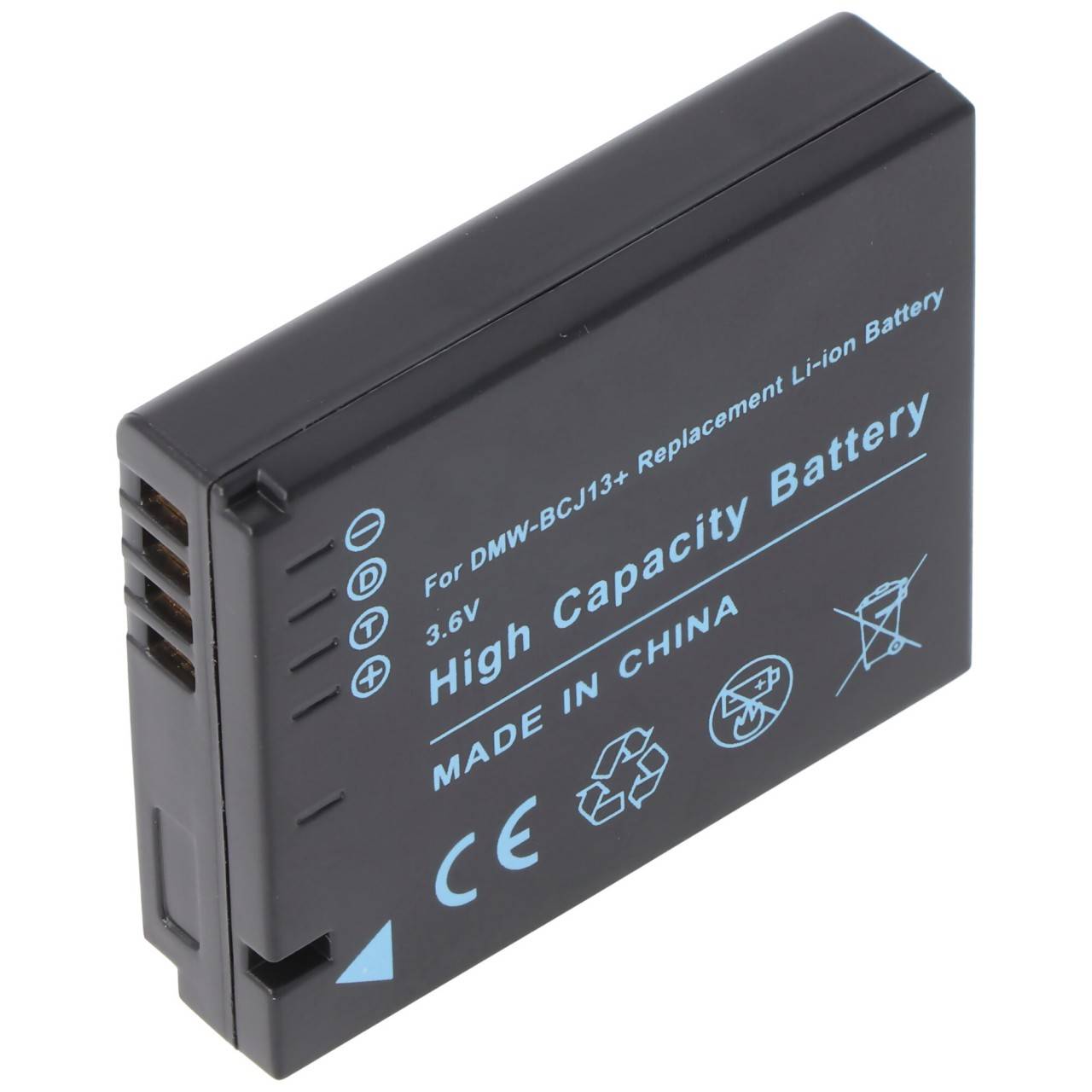 Batterie compatible pour Panasonic DMW-BCJ13E, DMC-LX5, DMW-BCJ13-2