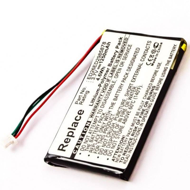 Batterie adaptée pour Garmin Nuvi 285, Nuvi 285W, Nuvi 285WT, Nuvi 3590LMT-0