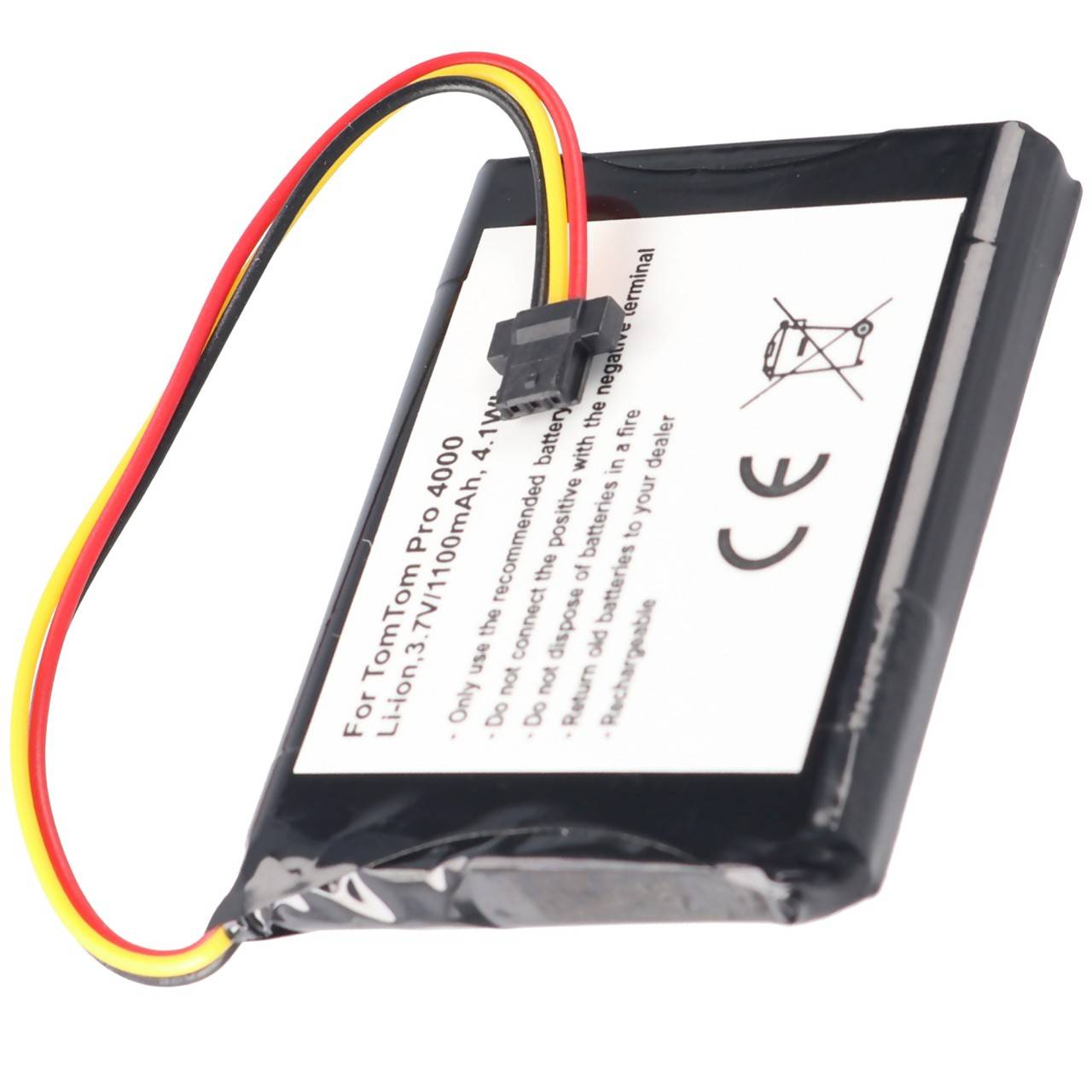 TOMTOM XXL, PRO 4000 Batterie 1100mAh en réplique de la batterie AccuCell-5
