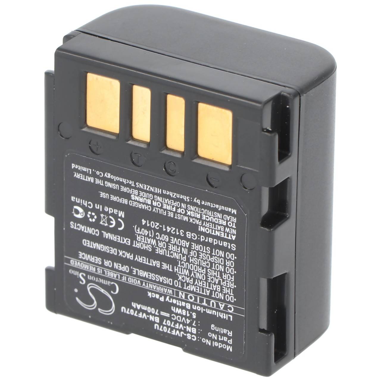 Batterie compatible pour JVC BN-VF707, BN-VF707U 750mAh-3
