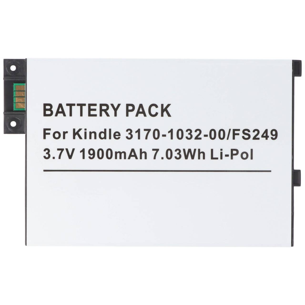 Batterie pour Amazon Kindle 3, Kindle 3 WiFi, Kindle Graphite 170-1032-00-3
