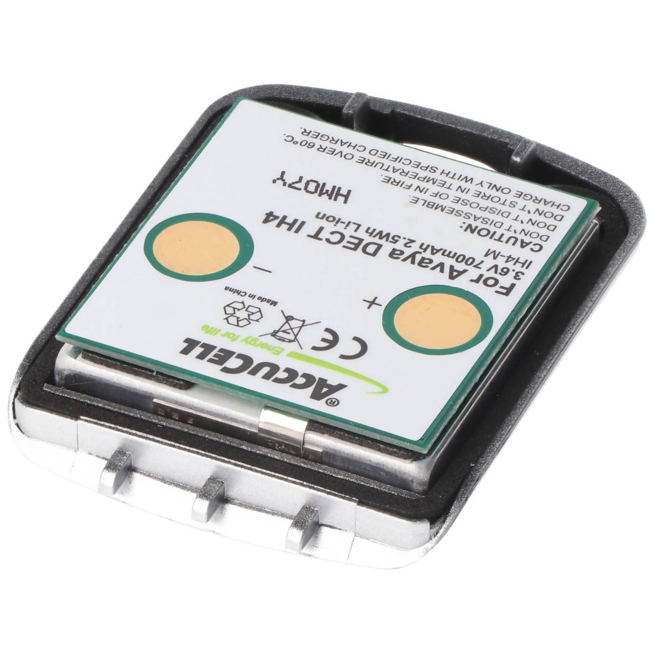 Batterie compatible pour la batterie Li-ion Avaya DECT IH4 4.999.130.768 avec boîtier 3.6V 700mAh, Funkwerk DECT D4,...-2
