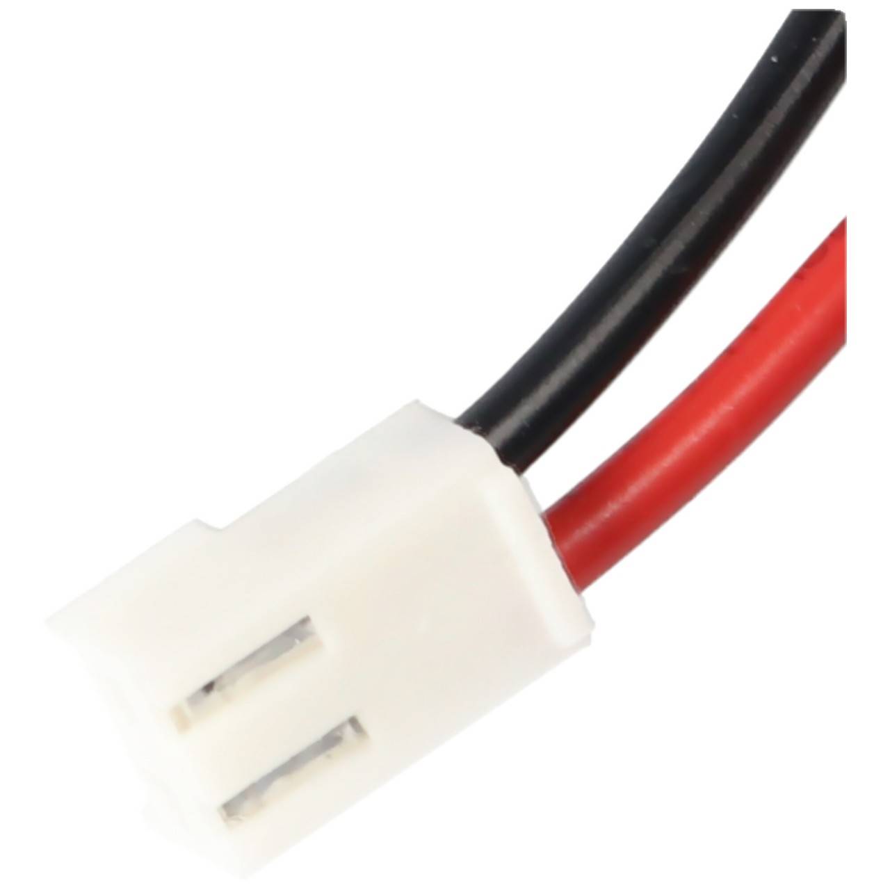 Batterie lumière de secours NiMH 2.4V 4000mAh F1x2 Baby C avec un câble de 150mm et une fiche remplace Zumtobel 00072882-4
