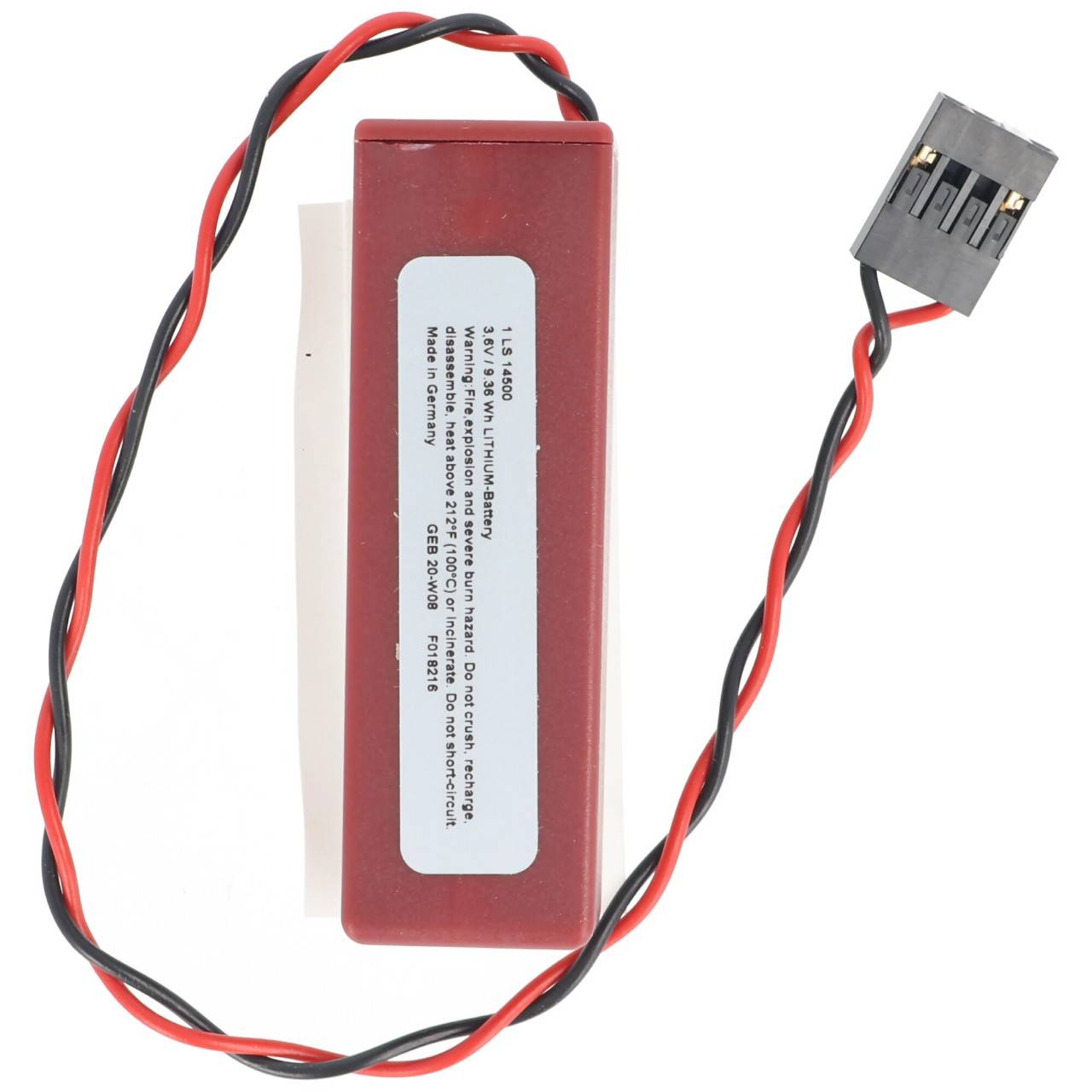 Saft Lithoguard 1LS14500 Batterie au chlorure de thionyle lithium Tadiran TL-5242 / W-1