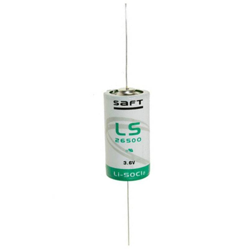 Batterie au lithium SAFT LS26500 Li-SOCI2, taille C avec fil axial-0