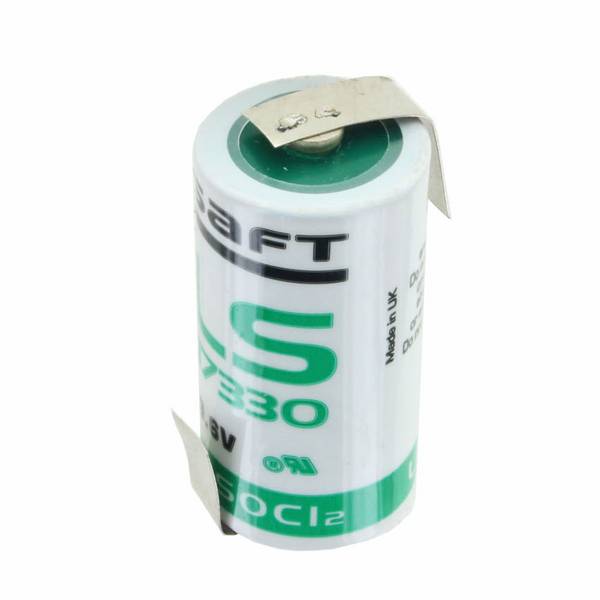 Saft Lithium LS17330 3,6 Volt 2,1 Ah avec cosse à souder en Z
