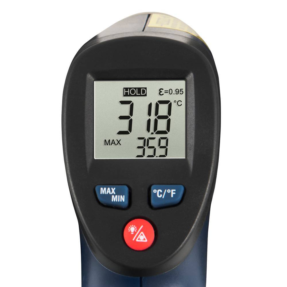 PCE Instruments Thermomètre infrarouge Optique 8:1 -30 - 260 °C-2