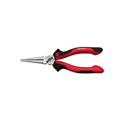 Wiha 26734 pour l'atelier Pince à bouts ronds droite Acier à outils 160 mm-0