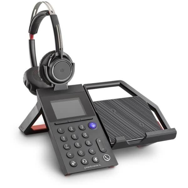 Plantronics Poly ELARA 60  Micro-casque supra-auriculaire Bluetooth  noir  mise en sourdine du microphone téléphone