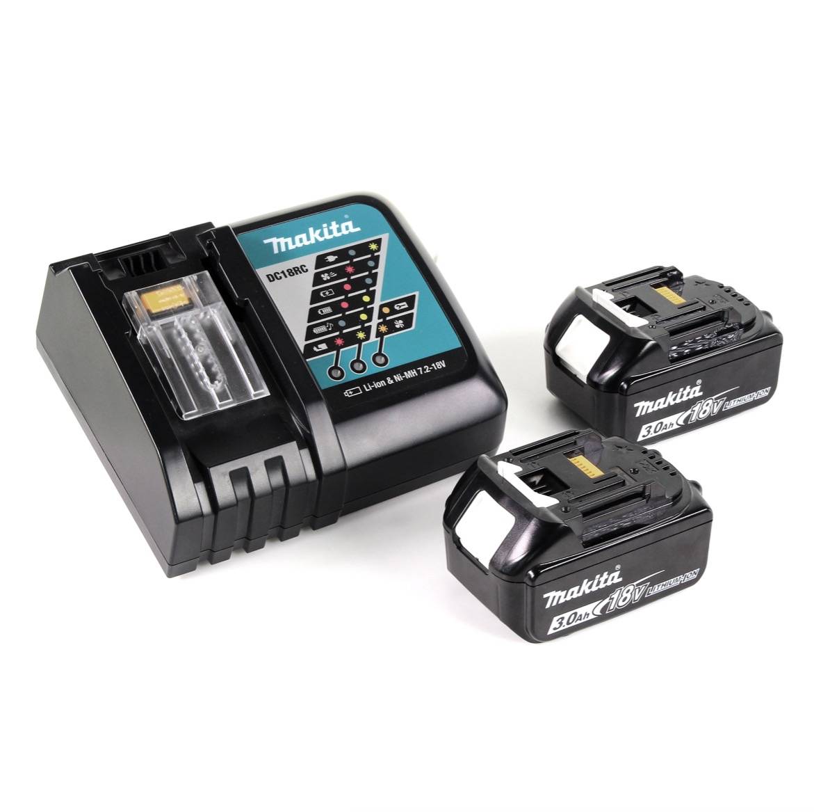 Meuleuse d'angle 18V LXT diam125 mm -2x3,0 Ah- en MAKPAC - MAKITA DGA511RFJ-4