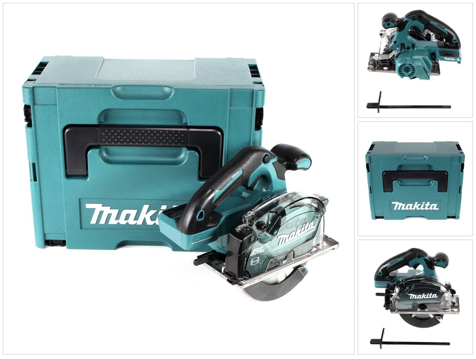 Scie circulaire à métaux 18v diam150 mm -solo- en Makpac Makita DCS553ZJ-0