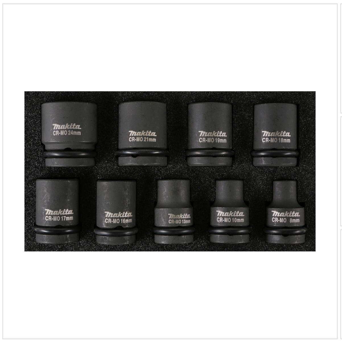 Coffret de douilles "Impact" 12" -9 pcs- - MAKITA D-41517-3