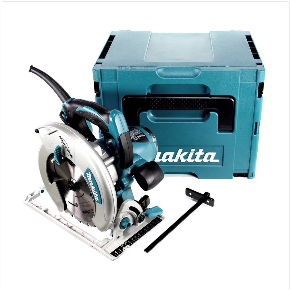 Scie circulaire 1800 W diam 210 mm en coffret MakPac - MAKITA 5008MGJ-1
