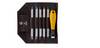 Wiha 31499 antistatique (ESD) Lots de lames de rechange 11 pièces vis à fente, cruciforme Phillips, TORX® intérieur, 6 pans intérieurs