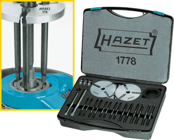Set d'extracteurs de roulements à billes Hazet 1778-3/40