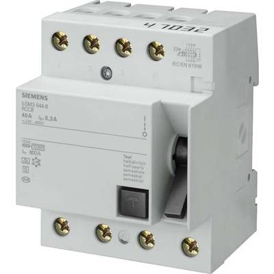 Siemens 5SM37486 5SM3748-6 Disjoncteur différentiel  A    100 A 0.5 A 400 V