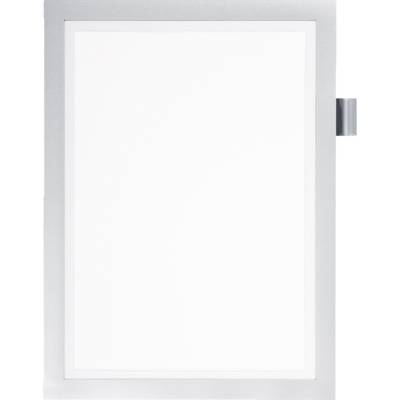 Durable 499323 DURAFRAME NOTE A4 - 4993 Cadre d'information autocollant DIN A4 argent (l x H) 238 mm x 324 mm 1 pc(s)
