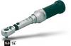Hazet 6108-1CT 6108-1CT Clé dynamométrique avec cliquet réversible 1/4" (6.3 mm) 2 - 10 Nm