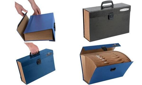 Trieur valissette Bankers Box Handifile - Noir-3
