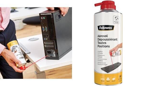 Aérosol dépoussiérant toutes positions 200 ml Fellowes-3