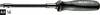 Hazet 870-2 Sortie 1/4" (6.3 mm) 130 mm