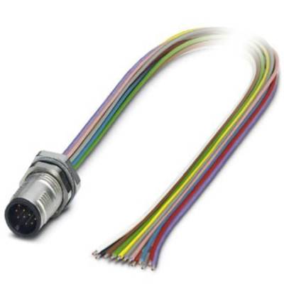 Connecteur mâle encastrable pour capteurs/actionneurs Phoenix Contact SACC-DSI-MS-12CON-M12/0,5 SCO 1437122 1 pc(s)