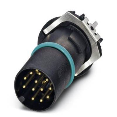 Connecteur mâle encastrable pour capteurs/actionneurs Phoenix Contact SACC-CI-M12MS-12CON-SH TOR 32 1457584 100 pc(s)