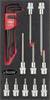 Vigor V1660 Jeu d'outils pour les bricoleurs 19 pièces