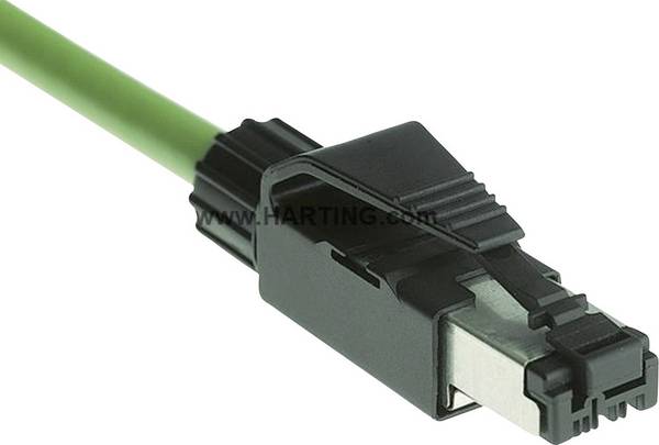 Connecteur RJ45 Industrial® HARTING 09451511100  noir Contenu: 1 pc(s)