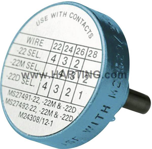 N/A HARTING 09990000531 bleu 1 pc(s)