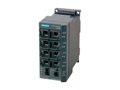 Siemens 6GK5208-0BA10-2AA3 - SCALANCE X208, commutateur IE administrable, 8x 10/100 Mbit/s-0