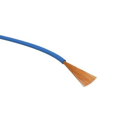 Fil de câblage LiFY Kabeltronik 160115007-1 1 x 1.50 mm² bleu Marchandise vendue au mètre