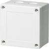 Fibox PCM 95/60 G Boîtier mural, Coffret d'installation 100 x 100 x 60 x 60 Polycarbonate gris clair (RAL 7035) 1 pc(s)