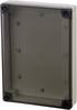 Fibox PCM 150/75 T Boîtier mural, Coffret d'installation 180 x 130 x 75 Polycarbonate gris clair (RAL 7035) 1 pc(s)