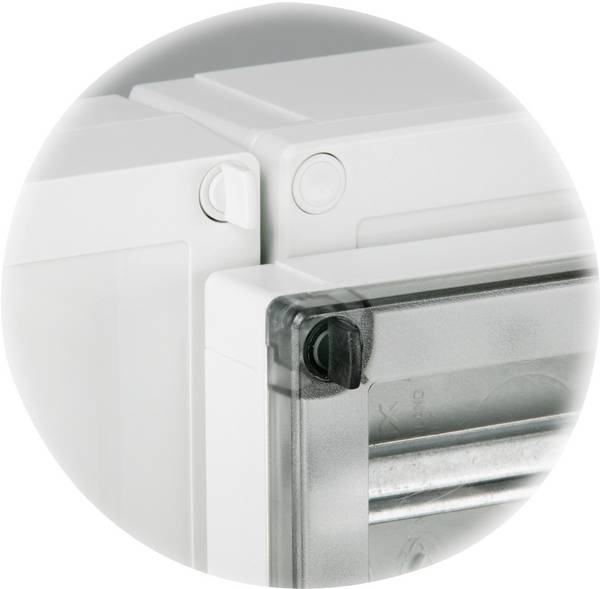 Fibox MBS 14552B Vis de fixation Polyamide noir 1 pc(s)