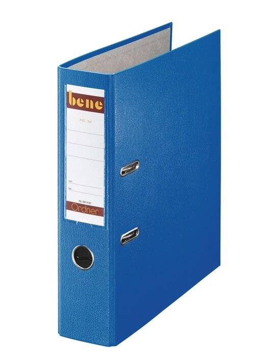 Classeur Bene ESSELTE LEITZ - bene No.1 - Aktenordner - Rückenbreite: 80 mm 291400BL 2 étriers DIN A4 bleu-3