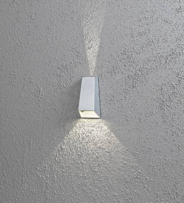 Applique LED extérieure Konstsmide 7911-310 7911-310  LED intégrée gris-argent