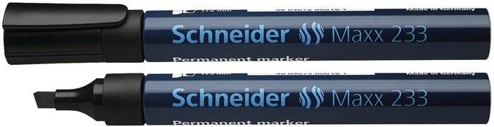 Schneider Schreibgeräte Maxx 233 123301 Marqueur permanent noir résiste à l'eau: oui-3