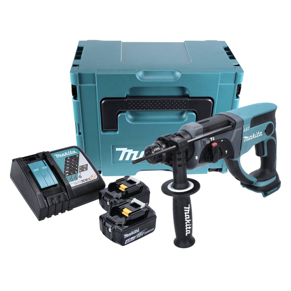 Perforateur burineur SDS-Plus 2J 18V LXT -2x4,0 Ah- en MAKPAC - MAKITA DHR202RMJ-1