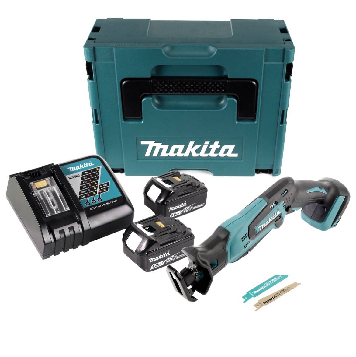 Scie sabre 18V LXT -2x5,0 Ah- en coffret MAKPAC - MAKITA DJR183RTJ-1-1