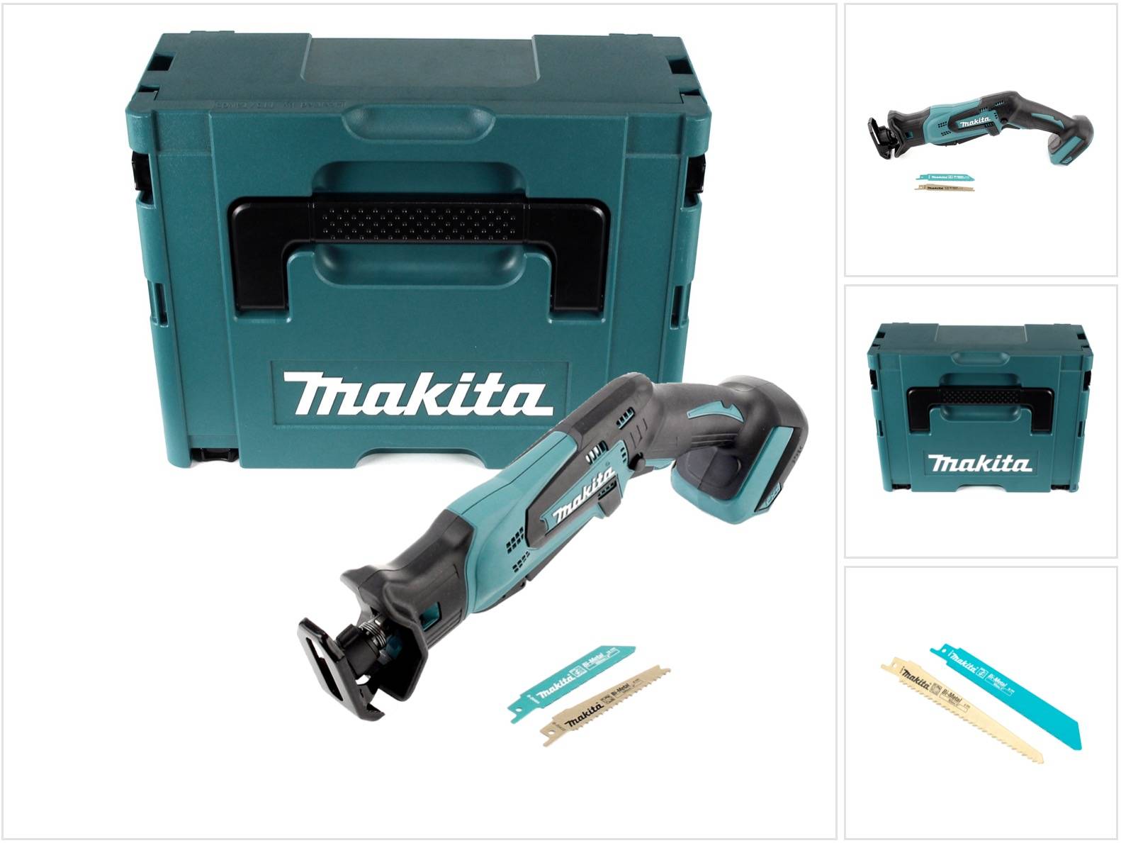 Scie sabre 18V LXT -Machine seule- en coffret MAKPAC - MAKITA DJR183ZJ-2-0