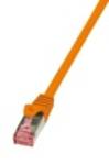 Câble réseau LogiLink CAT. 6 S/FTP 2 m orange