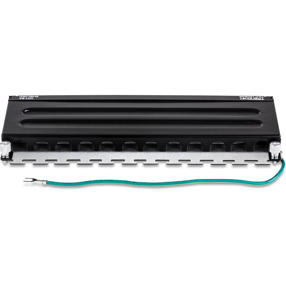 TRENDnet TC-P12C6AS Panneau de brassage renforcé à 12 ports Cat6A-3