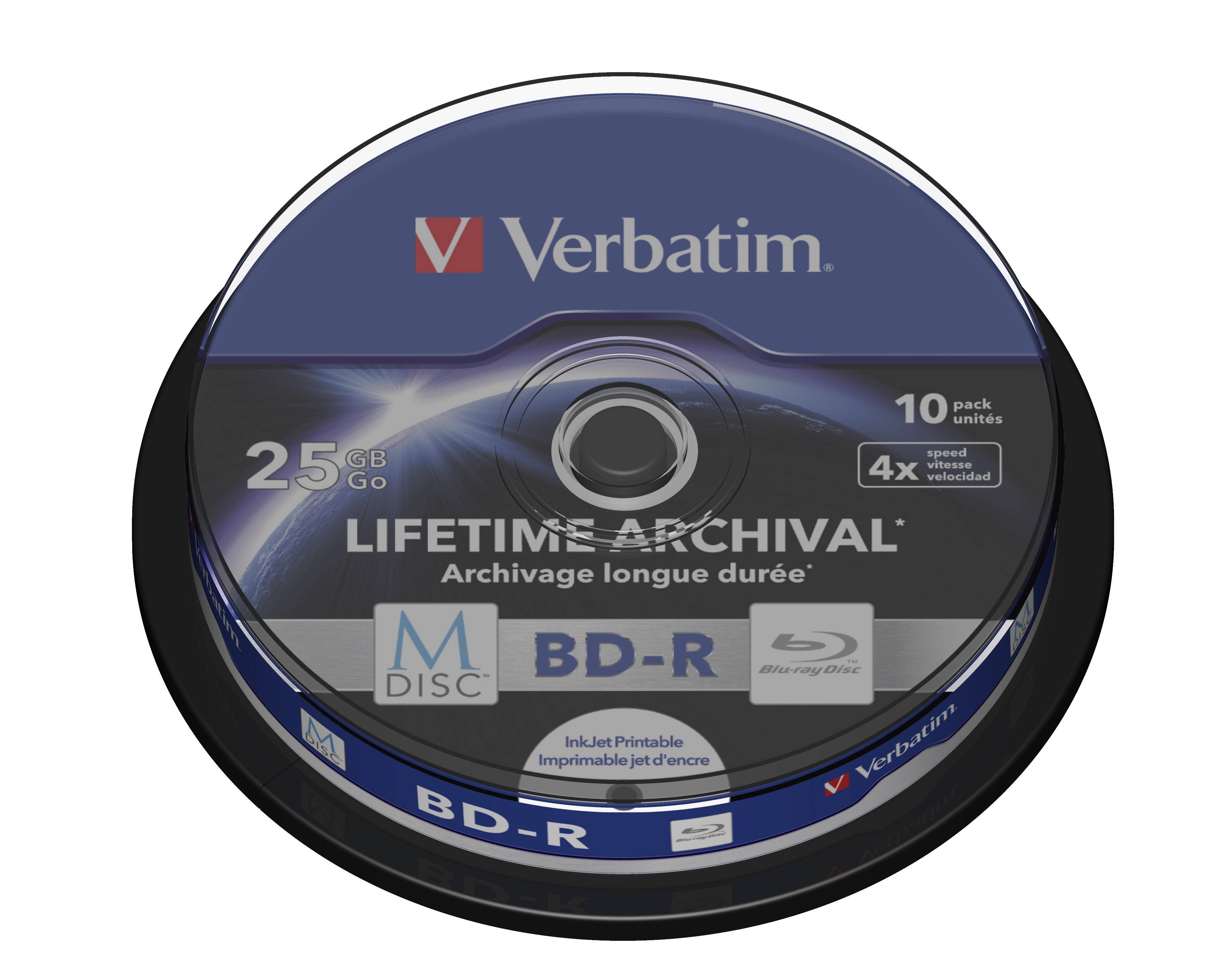 M-DISC BD-R 25GB 4X INKJET PRINTABLE-1