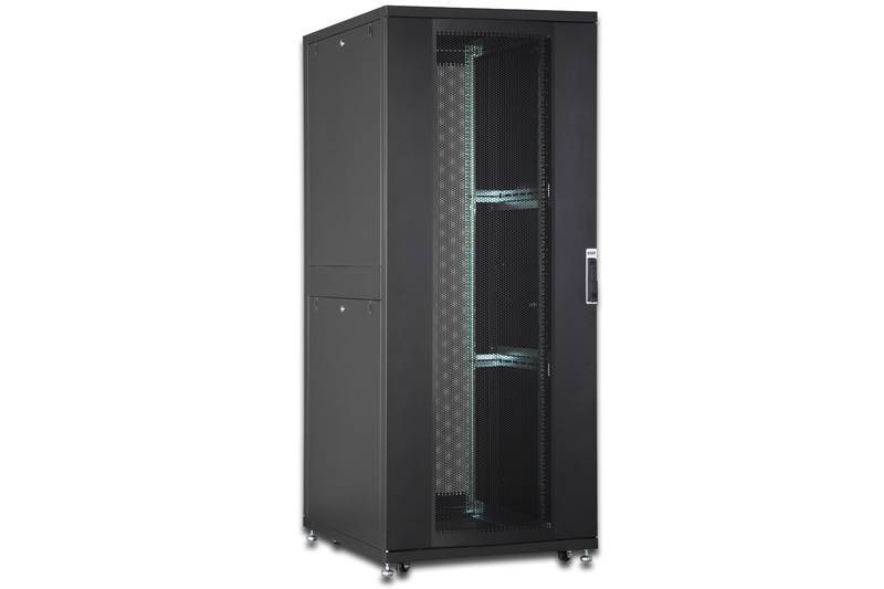 Digitus DN-19 SRV-47U-8-B-1 Armoire de serveur 19" (l x H x P) 800 x 2222 x 1000 mm 47 UH noir (RAL 9005)-1