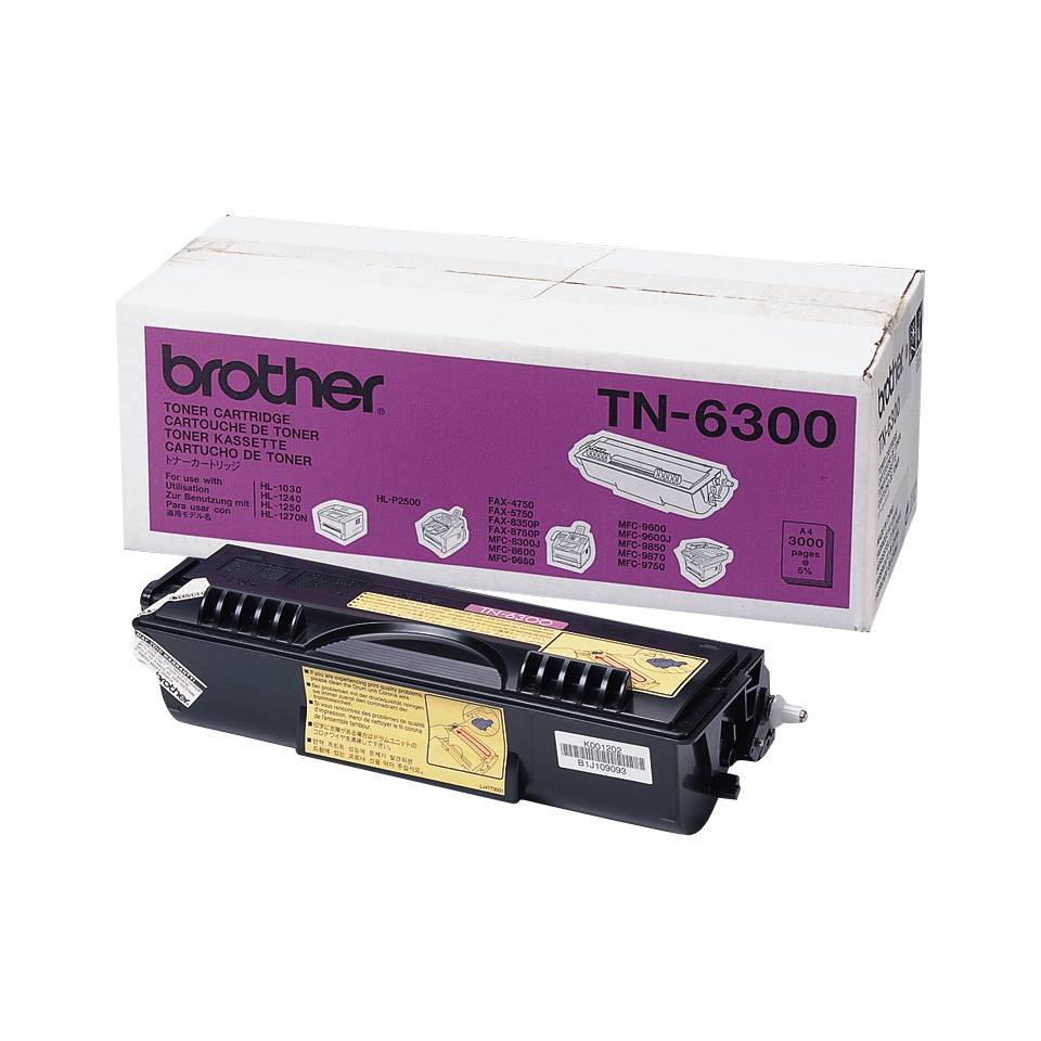 Cassette de toner d'origine Brother TN-6300 noir-1